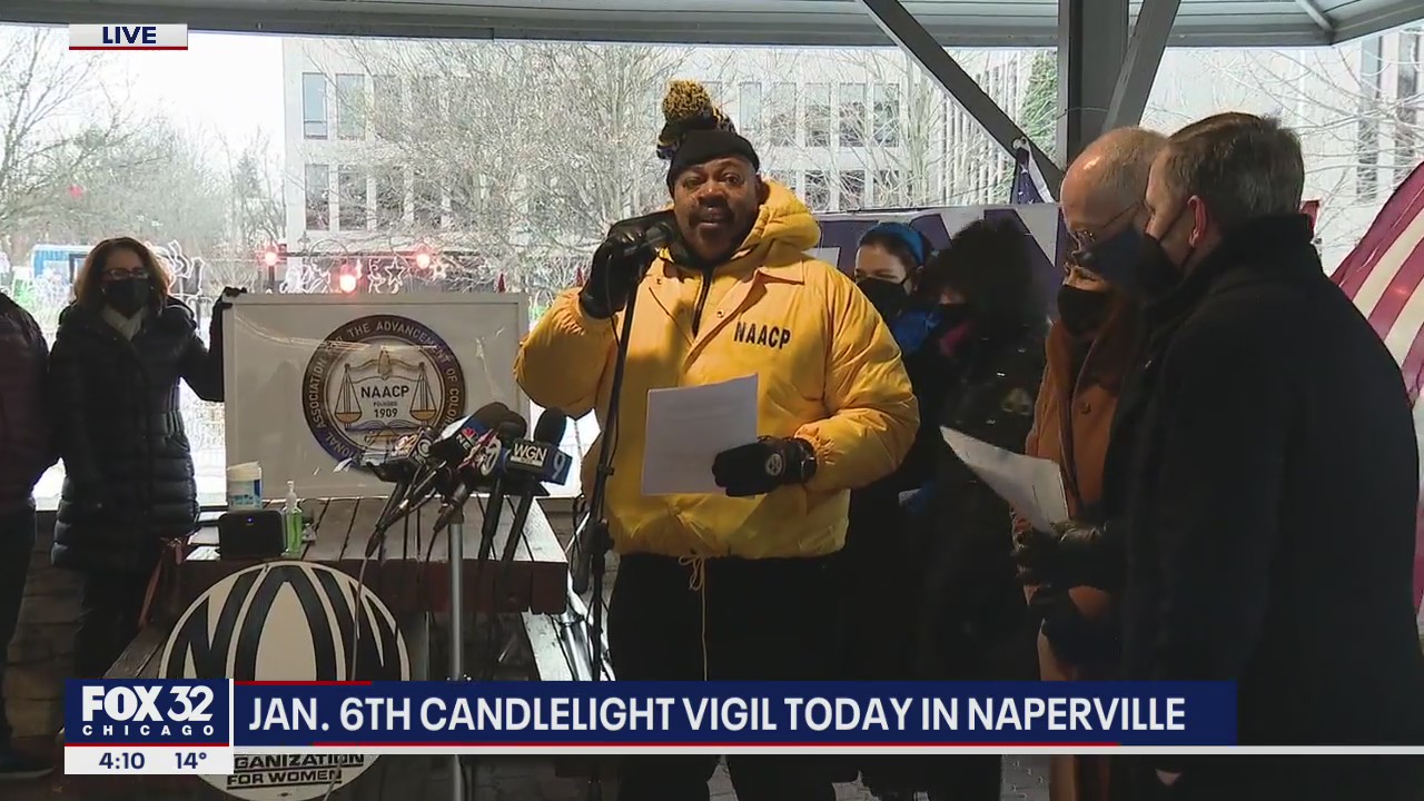 Jan. 6 candlelight vigil held in Naperville