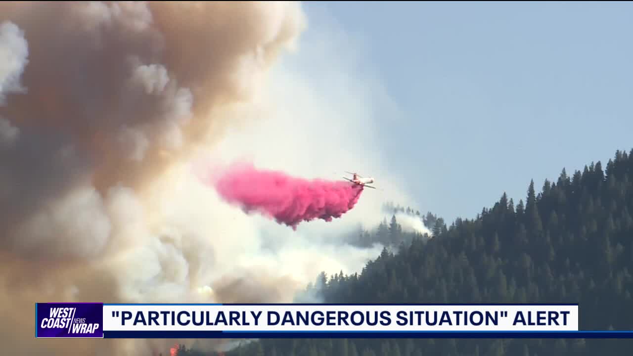 Wildfires continue to ravage throughout west coast