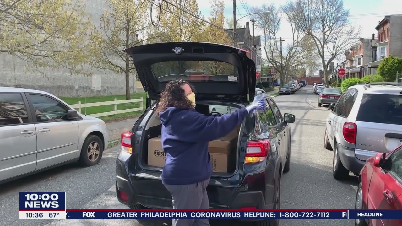 Local school official delivers food to those in need