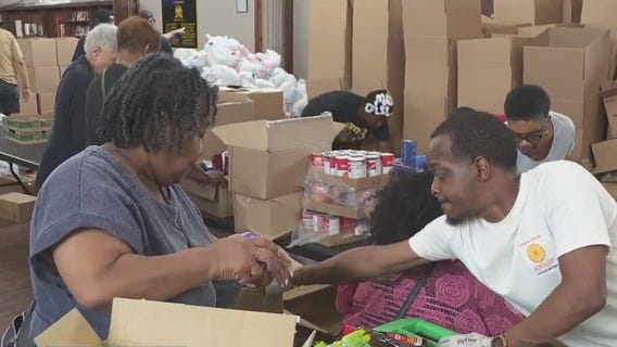 Detroit food giveaway held for Juneteenth