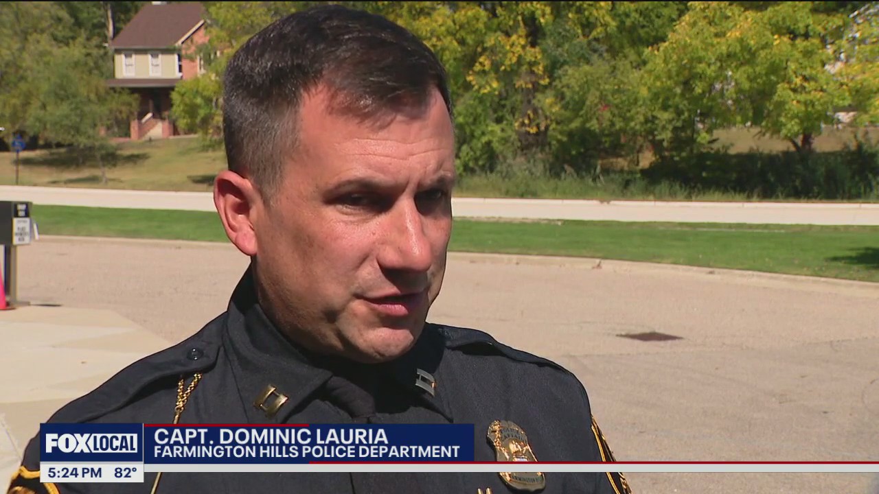 Farmington Hills police use drone to capture suspect on the run