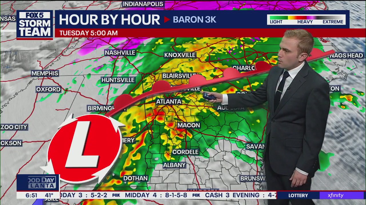 Sunday Morning Weather Forecast