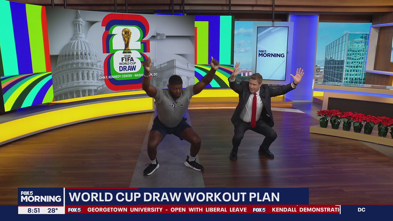 World Cup Draw workout plan