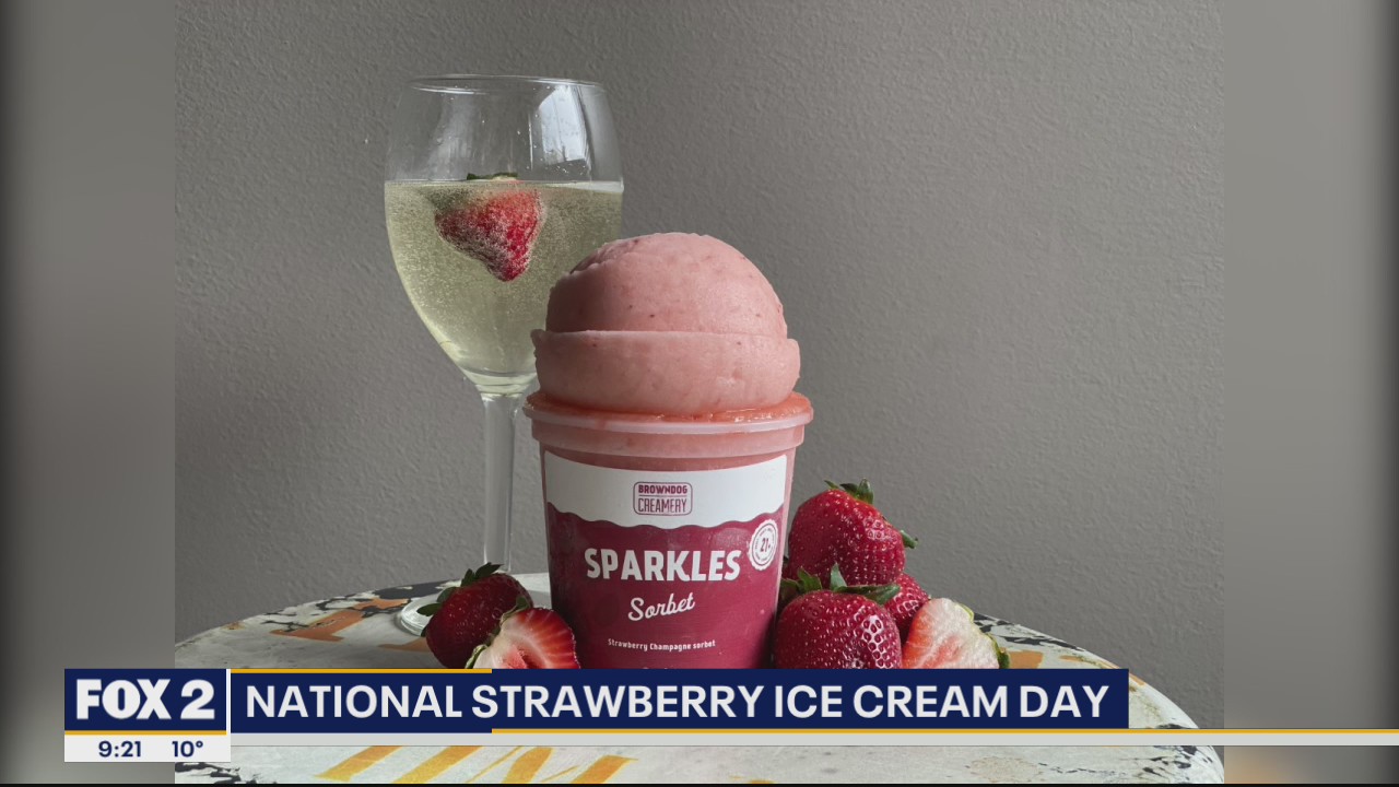 Celebrating National Strawberry Ice Cream Day with Browndog Barlor & Restaurant