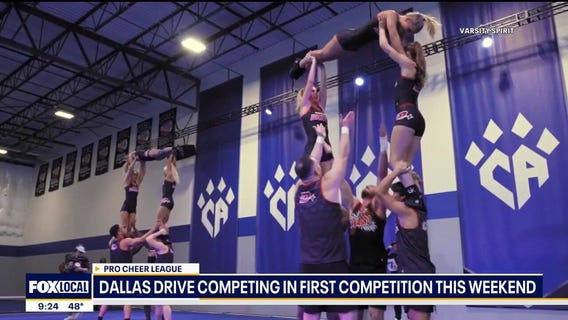 Dallas pro cheer team headed to first competition