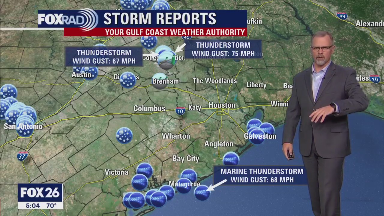 Cloudy, cool, and breezy Saturday evening in the 60s
