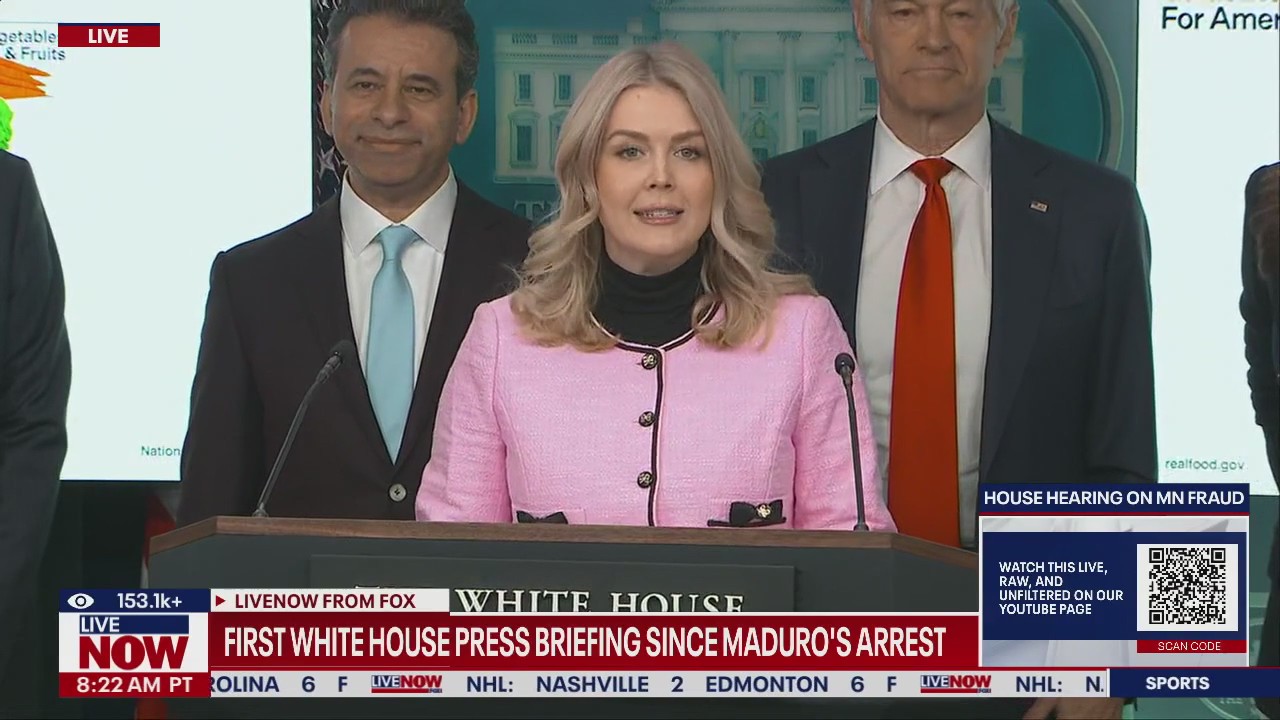 WATCH: First WH briefing since Maduro's arrest