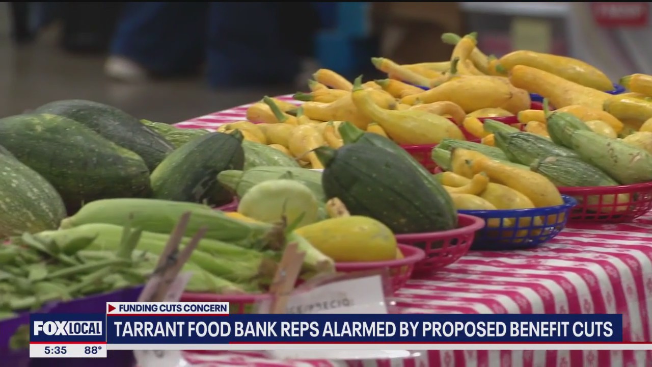 Tarrant food bank alarmed about federal benefits cuts