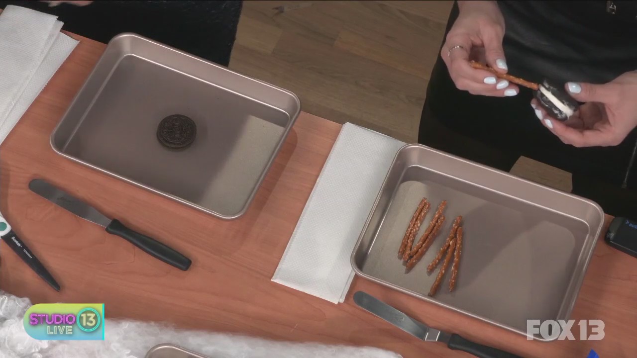 Making spooky Halloween treats with 'Cookies with Tiffany'