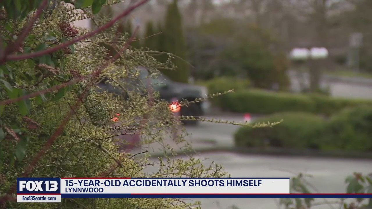 15-year-old accidentally shoots himself in Lynnwood
