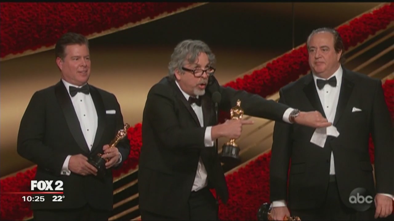 Shinola shoutout at the Oscars