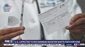 US recommending vaccine booster shots for everyone