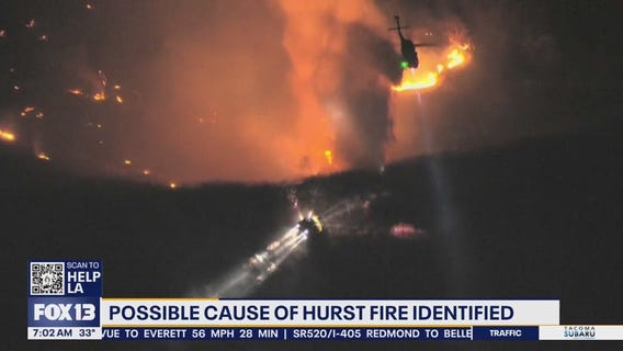 Possible cause of Hurst Fire in CA identified