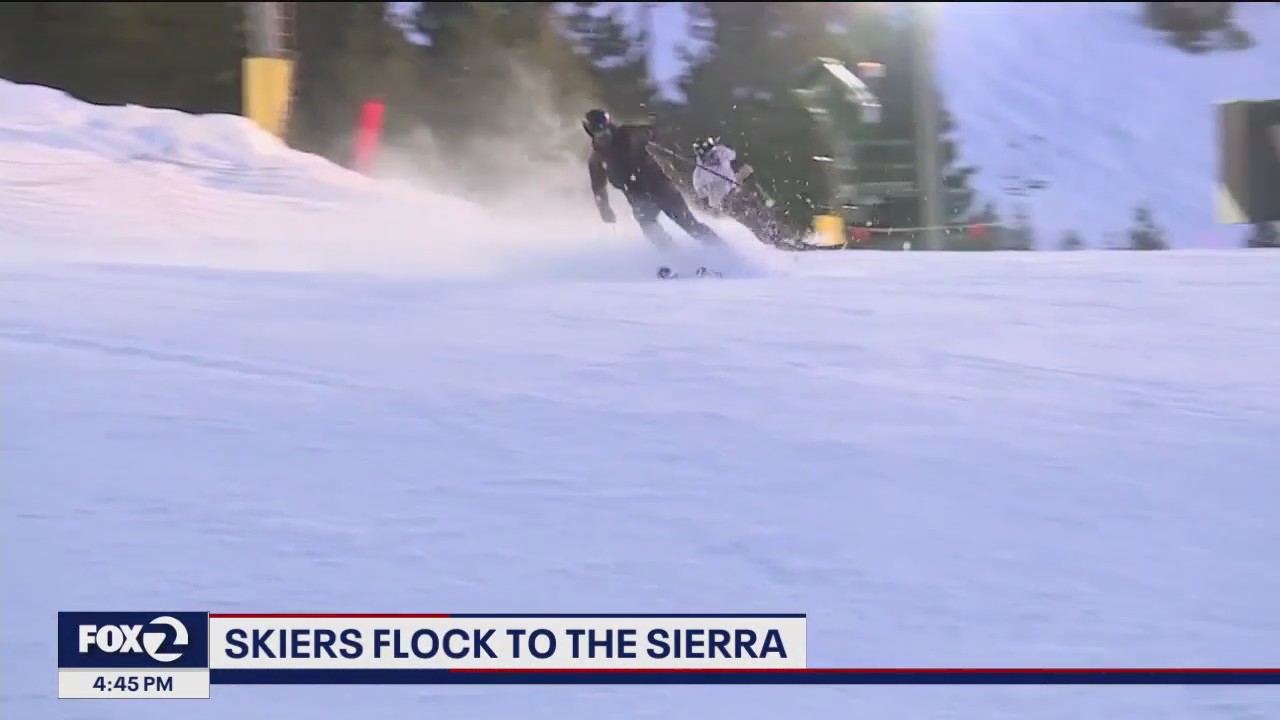 Skiers and snow enthusiasts flock to the Sierra during World Pro Ski Tour