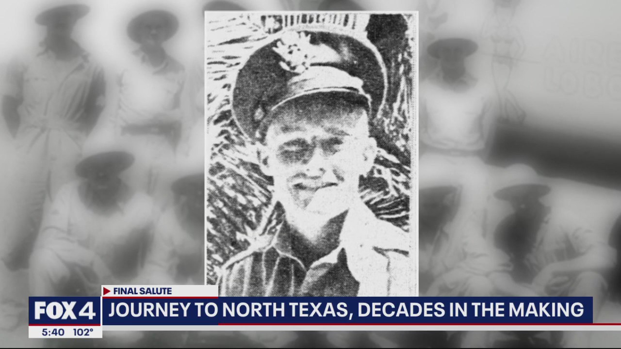 Remains of WWII pilot returned, to be buried in Texas