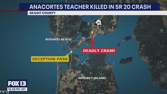 Anacortes teacher killed in crash on SR 20
