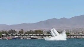 Dramatic speedboat crash caught on tape in Lake Havasu