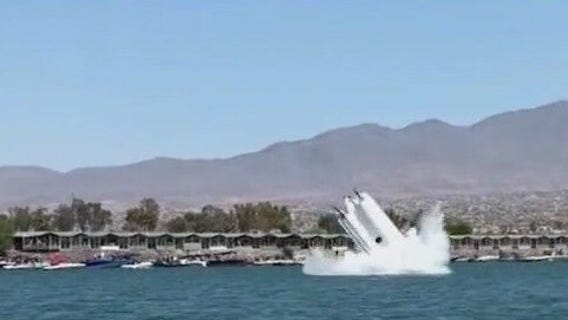 Dramatic speedboat crash caught on tape in Lake Havasu