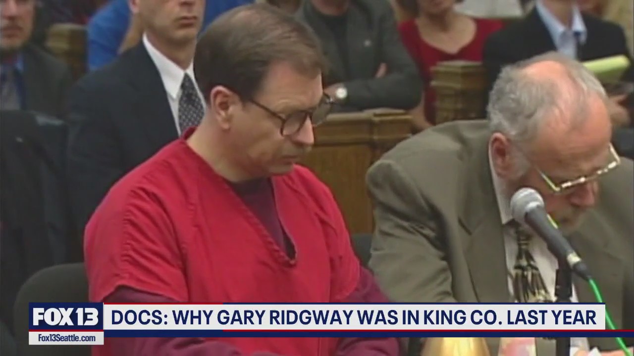 Reason for Gary Ridgway's 2024 Seattle visit released