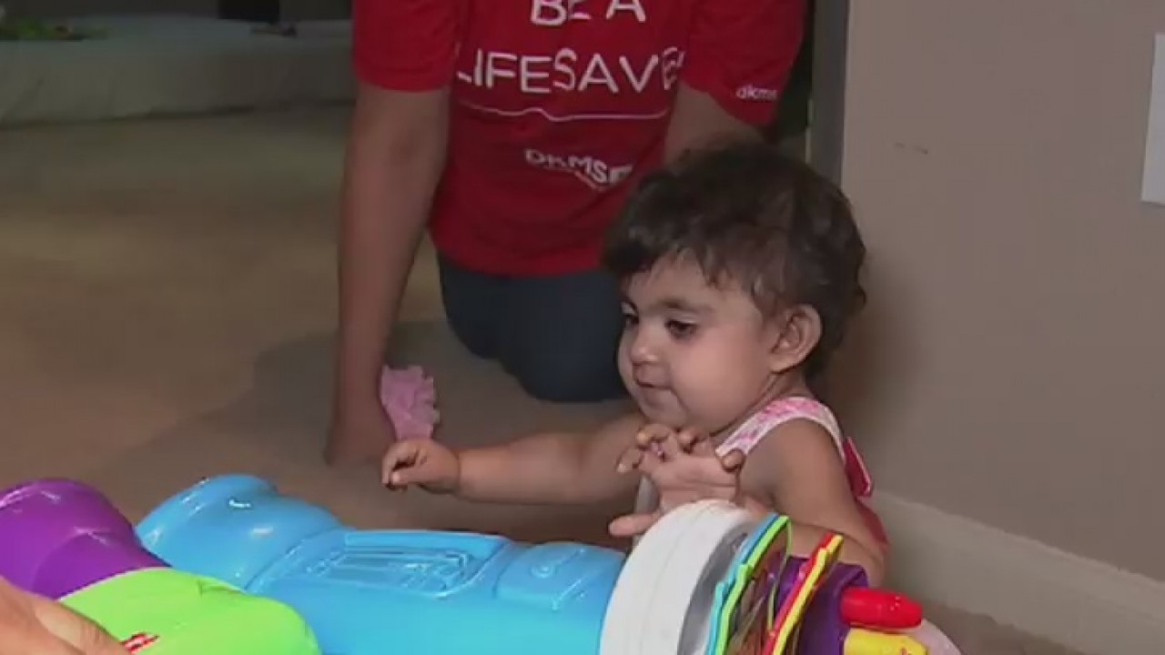 Family encouraging others to donate bone marrow as toddler seeks transplant