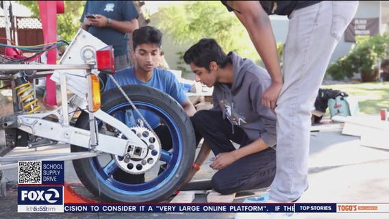 Palo Alto teens head to solar car challenge