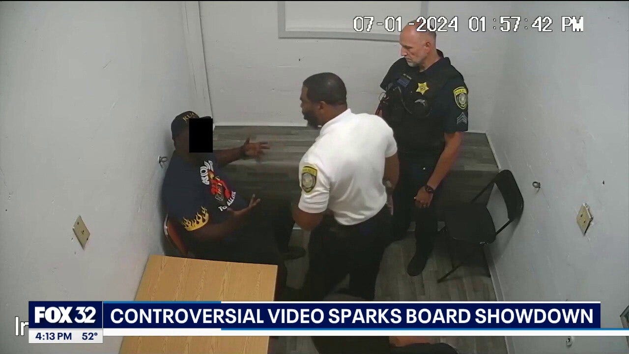 Suburban Chicago school board to consider action after video of vice president surfaces