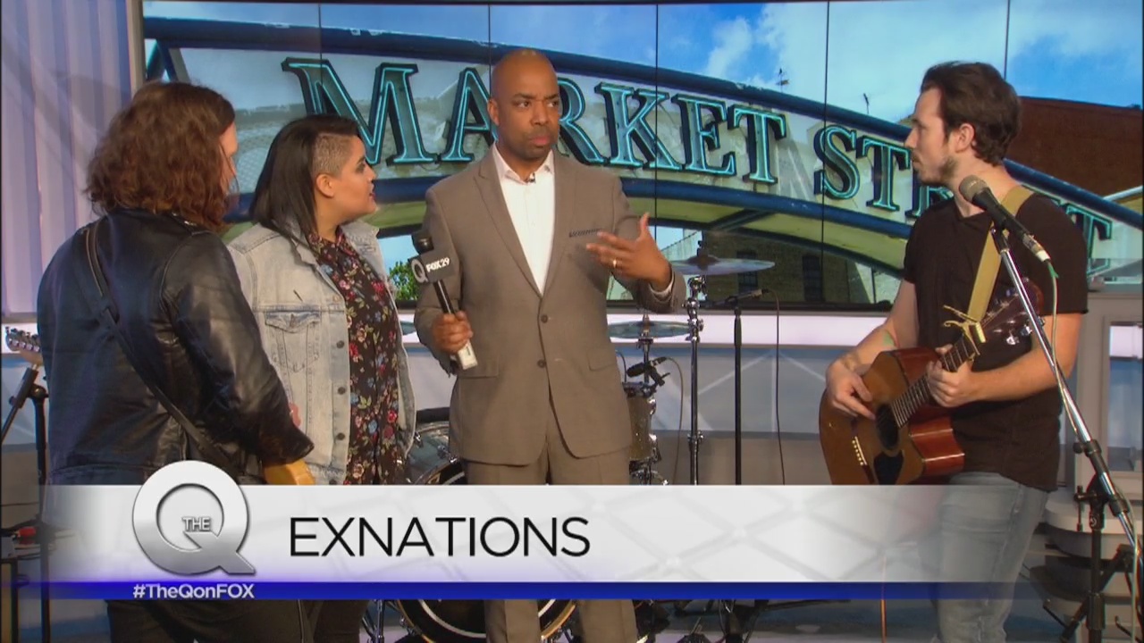 EXNATIONS visit from DC to perform ‘Free’ on The Q