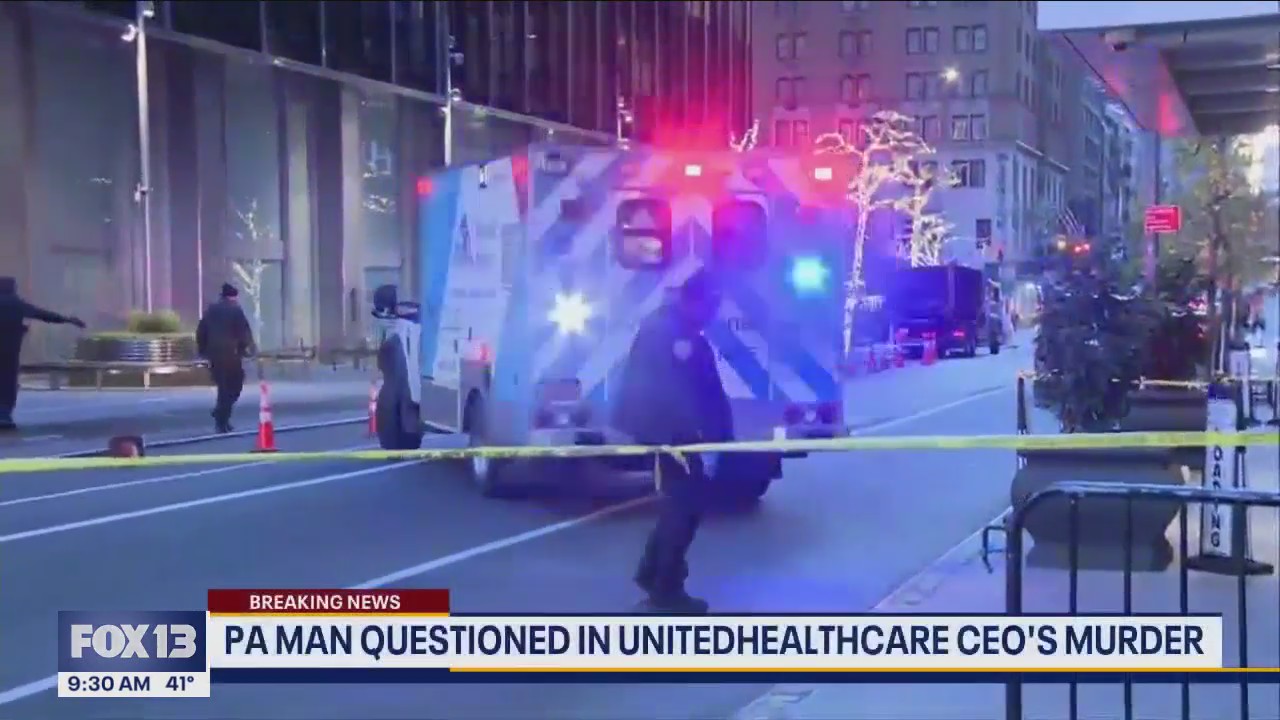 New York police search lake for evidence in United Healthcare CEO murder