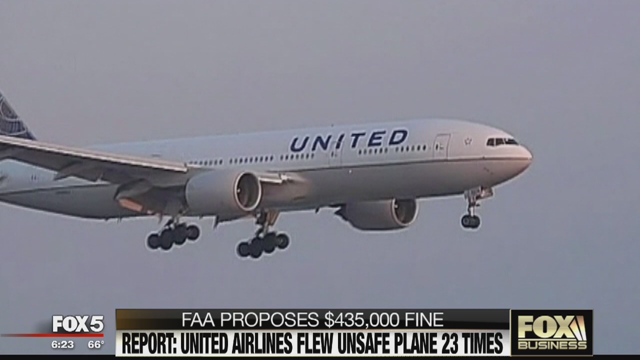 FOX Business Beat: United fines; fewer trips to restaurants