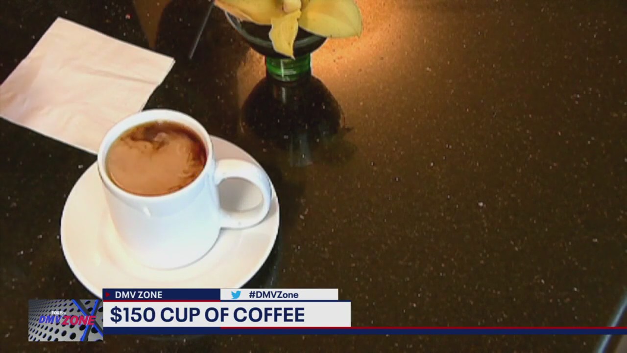 $150 cup of coffee