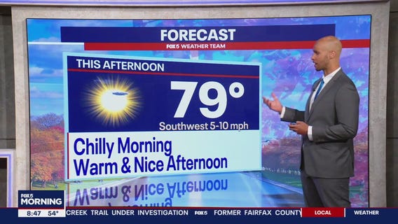 FOX 5 Weather forecast for Saturday, October 12