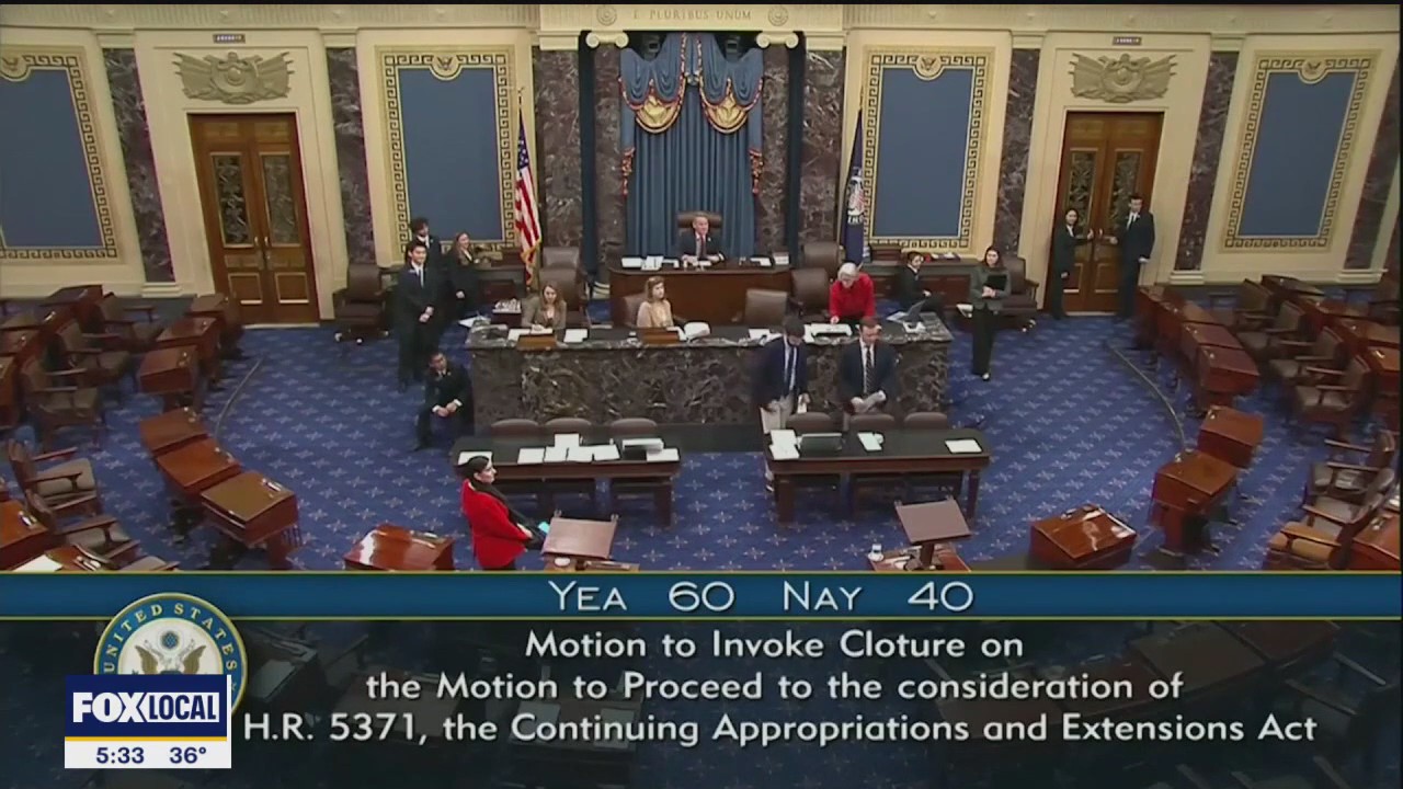 Government Shutdown | Senate takes steps to end government shutdown