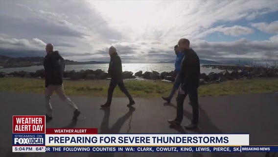Western Washington preparing for severe thunderstorms