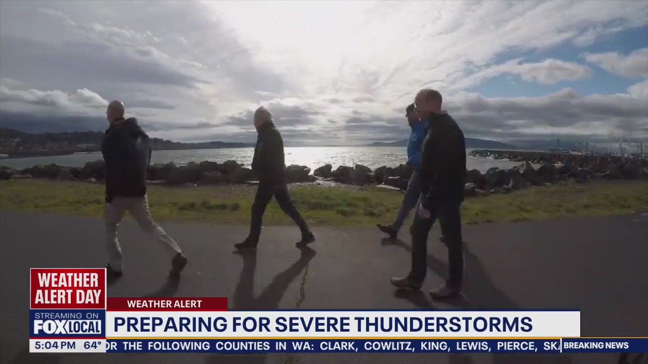Western Washington preparing for severe thunderstorms