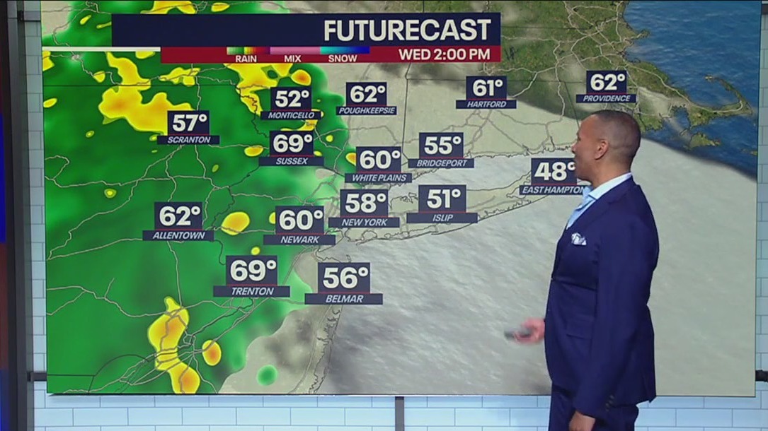 NYC weather: When will it rain?