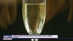 Discussion over drug testing kits at WA bars