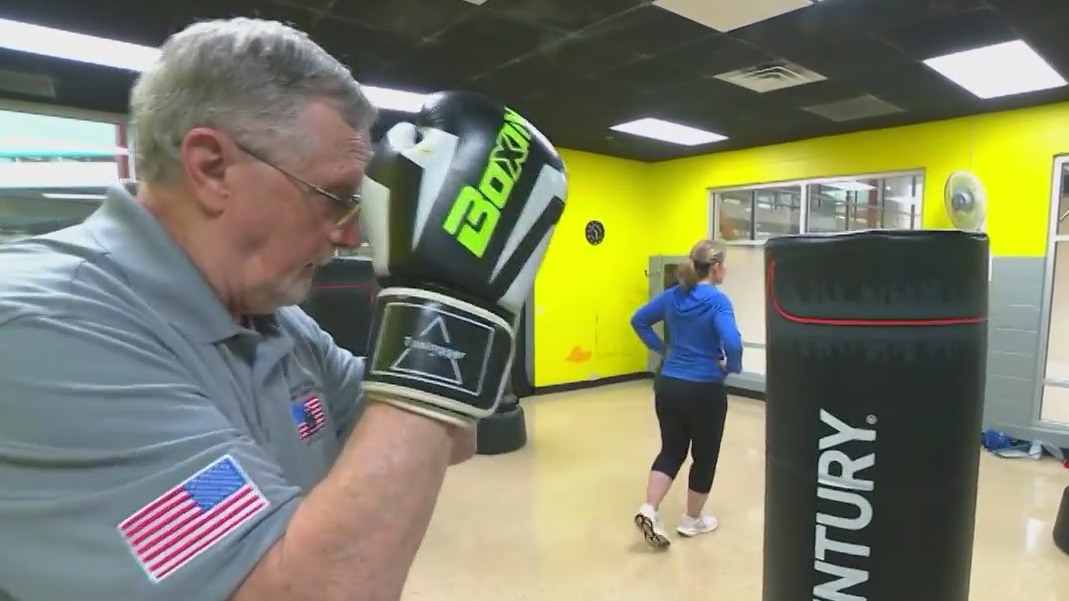 Vietnam veteran boxes way through Parkinson's