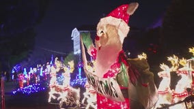 Christmas Tree Lane lights up Alameda for 87th year