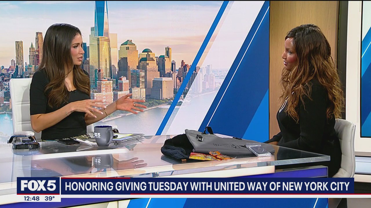 Honoring GivingTuesday with United Way of New York City | FOX 5 New York