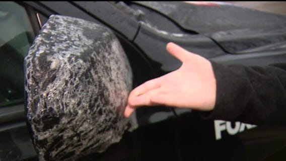 Freezing rain causes slick travel around Metro Detroit