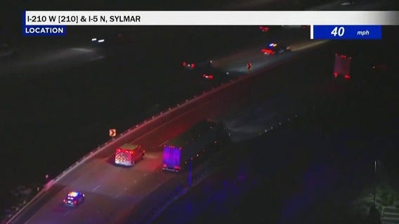 Stolen ambulance pursuit in LA