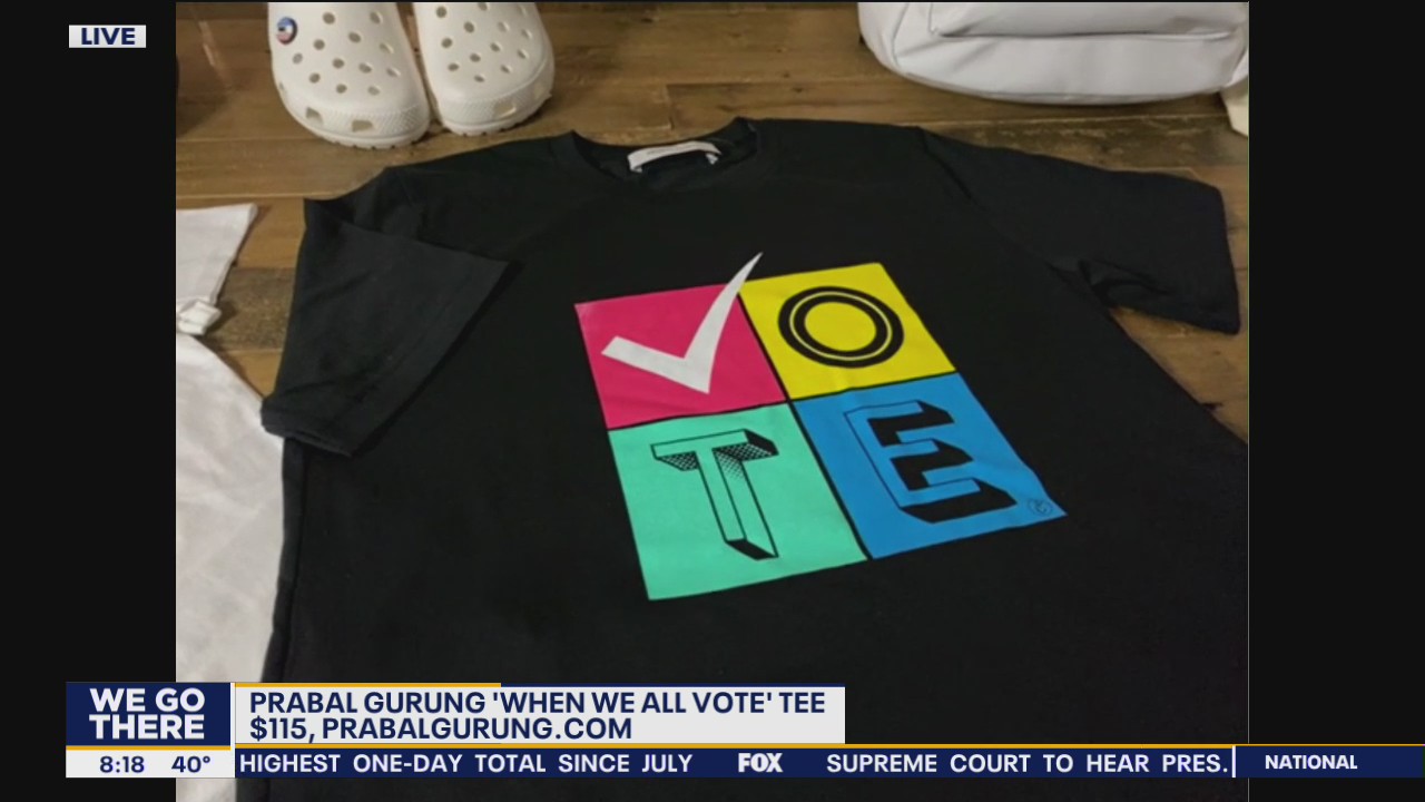 Cast your ballot in style with election themed apparel