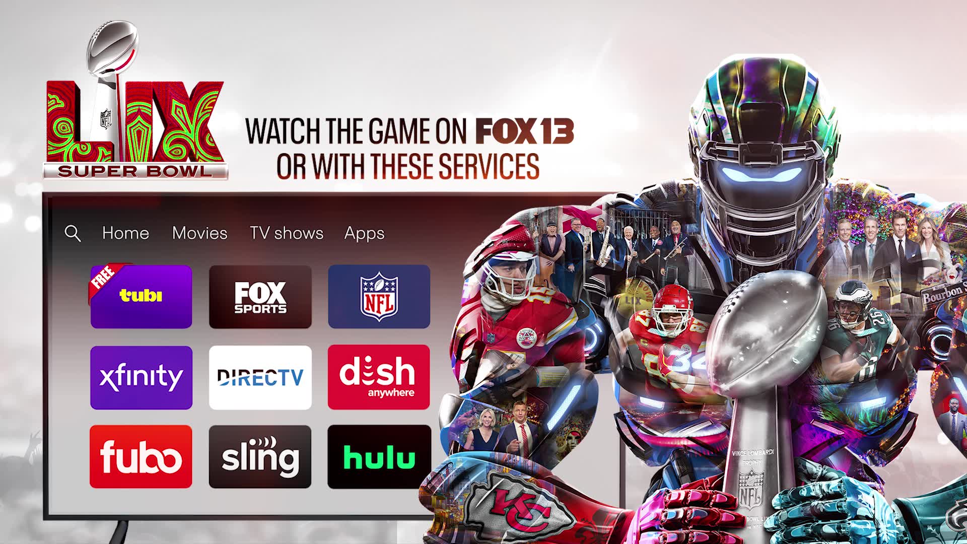 How to watch Super Bowl LIX