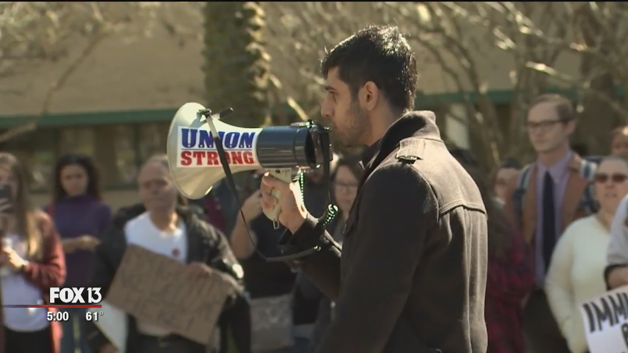 USF immigration demonstration