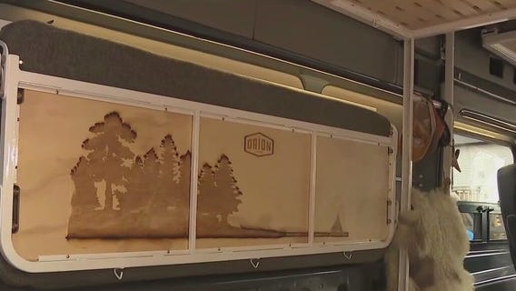 Precision cutting and painting