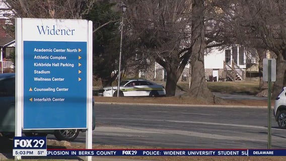 Widener University student attacked while walking dog