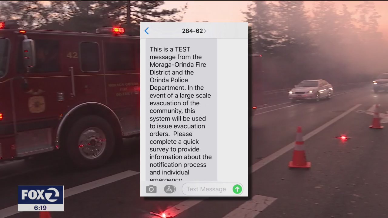 Contra Costa Co. fire officials hold wildfire evacuation exercise