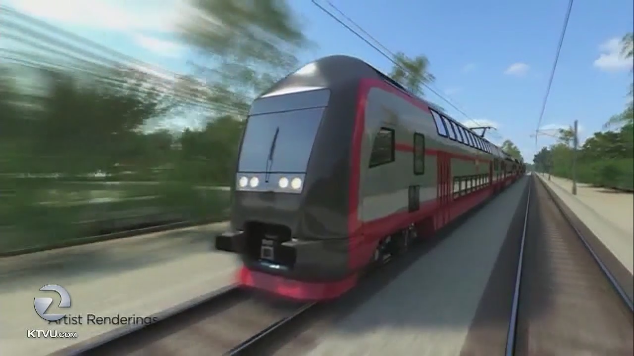 Caltrain celebrates $647M in federal funds to electrify rail