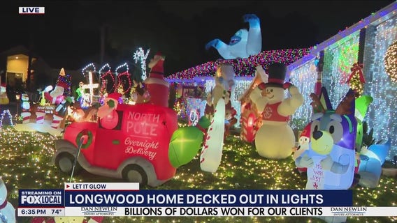 Schukay Family's amazing Christmas home in Longwood