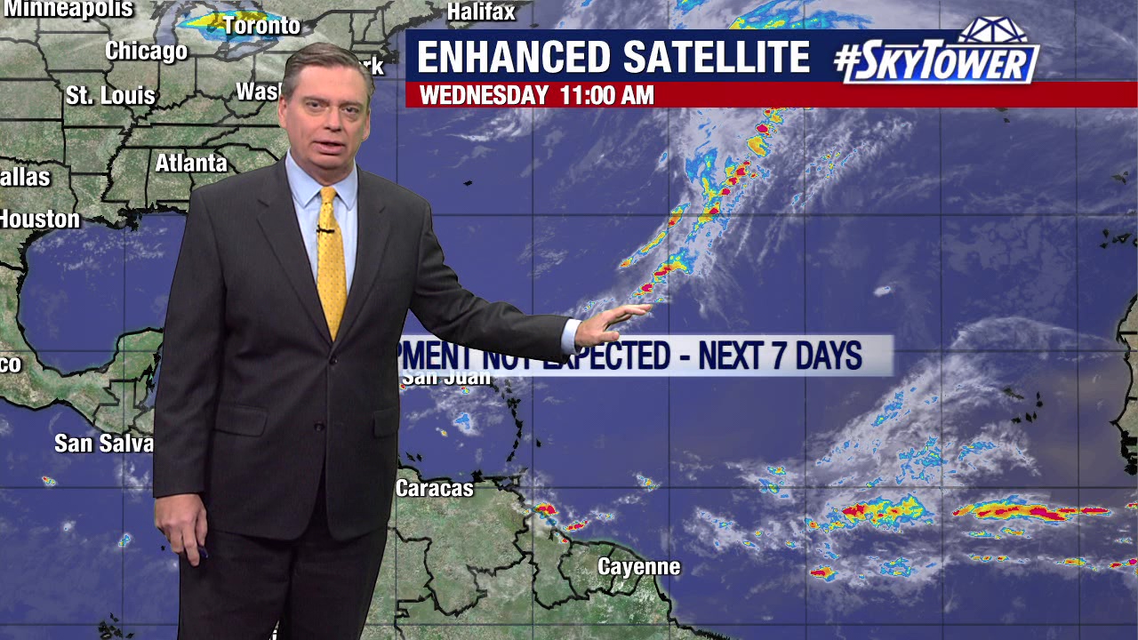 Tropics to stay quiet for next week